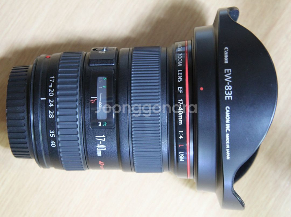 캐논 EF17-40L 판매합니다..--2