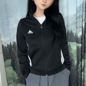 아디다스 트레이닝 크롭 집업 S