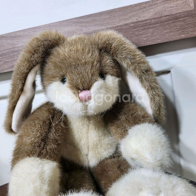 보이즈베어 대형 갈색 토끼 빈티지 인형 키덜트--2