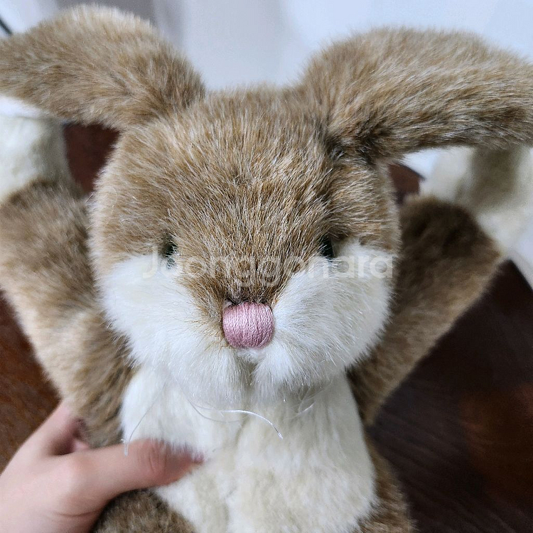 보이즈베어 대형 갈색 토끼 빈티지 인형 키덜트--4