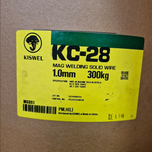 고려용접봉 KC-28 1.0mm 300키로 드럼