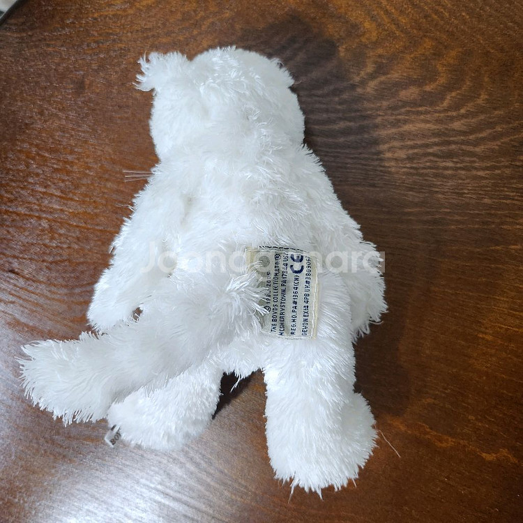보이즈베어 레어 뽀글 흰 고양이 빈티지 인형 키덜트--3