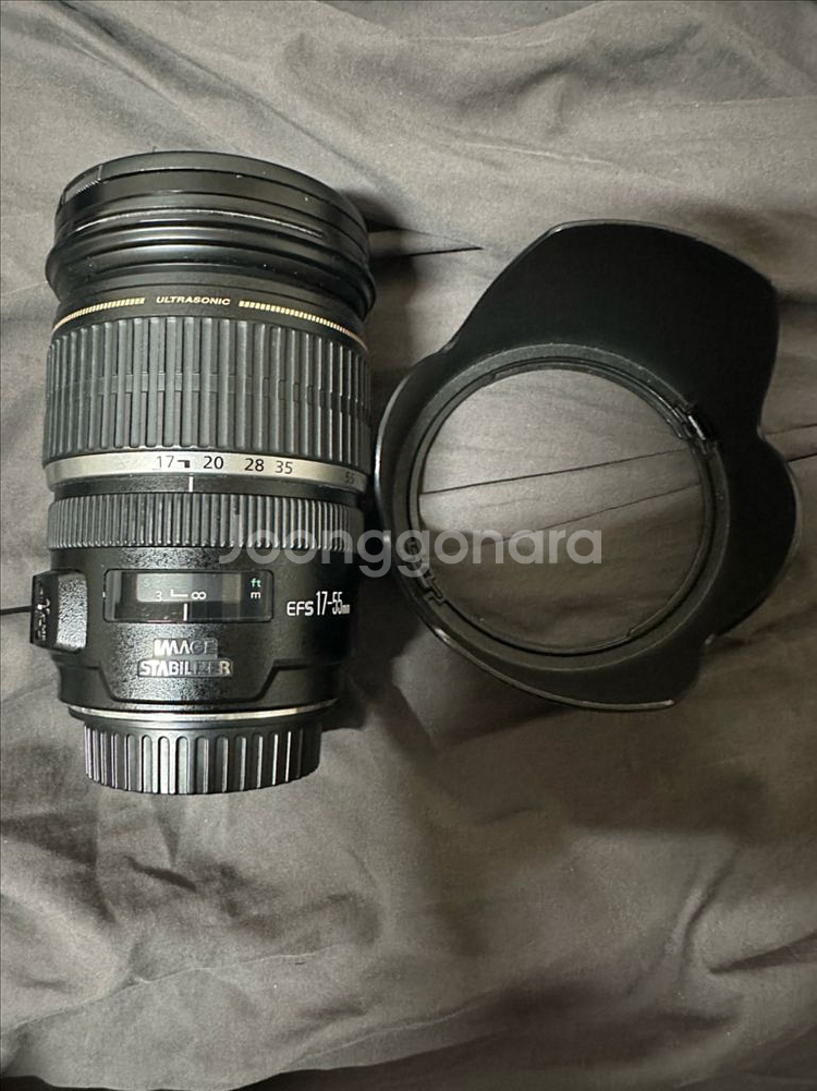 캐논 EFS 17-55mm 축복이렌즈--1