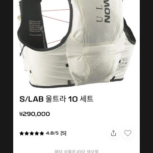살로몬 S/Lab 울트라10 베스트