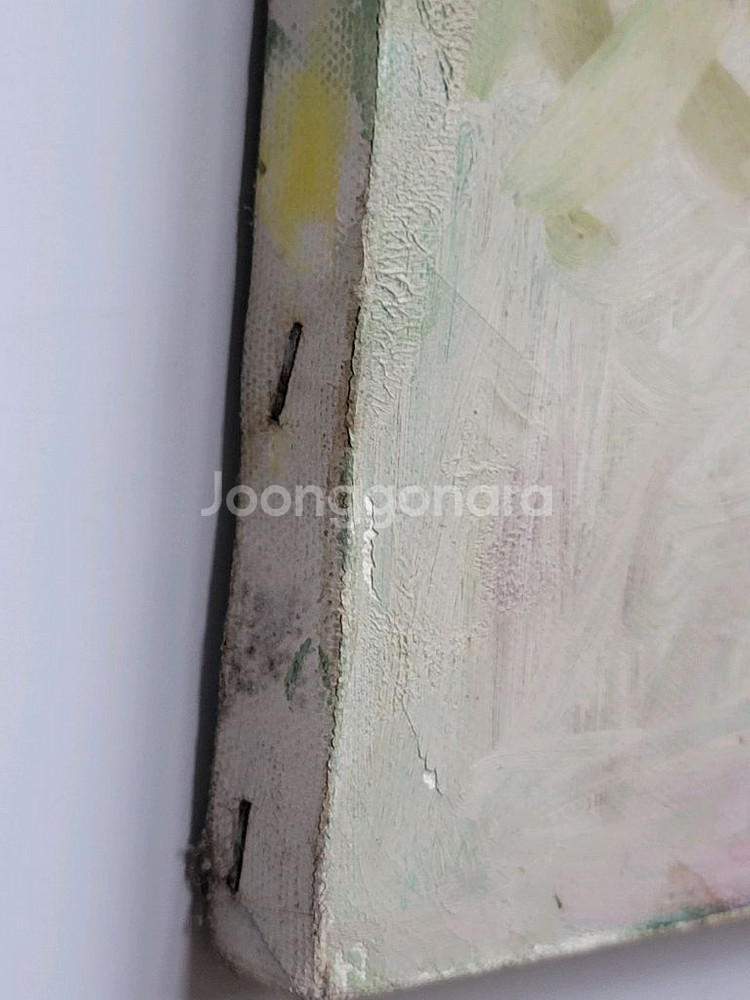 정물 유화그림 노란장미 6호--8