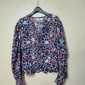 이자벨마랑 틸로 린넨 블라우스