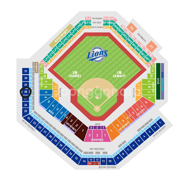 삼성라이온즈 vs LG트윈스 2연석 7/5 18:00--0