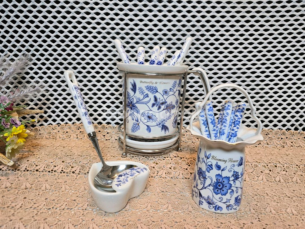 골든벨 스픈.미니국자.티스픈꽂이 3종--0