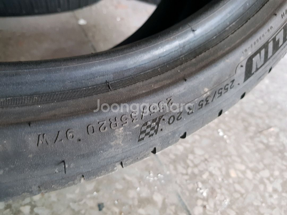 중고타이어 255 35 20 미쉐린 1개 2553520--7