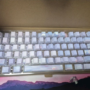 알리발 PBT 퍼플 키캡 130키