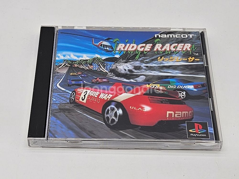 소니 PS1용 릿지 레이서 일판 중고--0