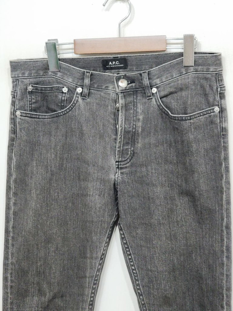 (30) APC 청바지 그레이진 스판 아페세 데님팬츠 이미지