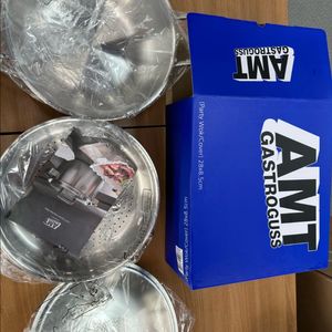 AMT 샤프 28cm 316Ti 스텐 찜기 새상품