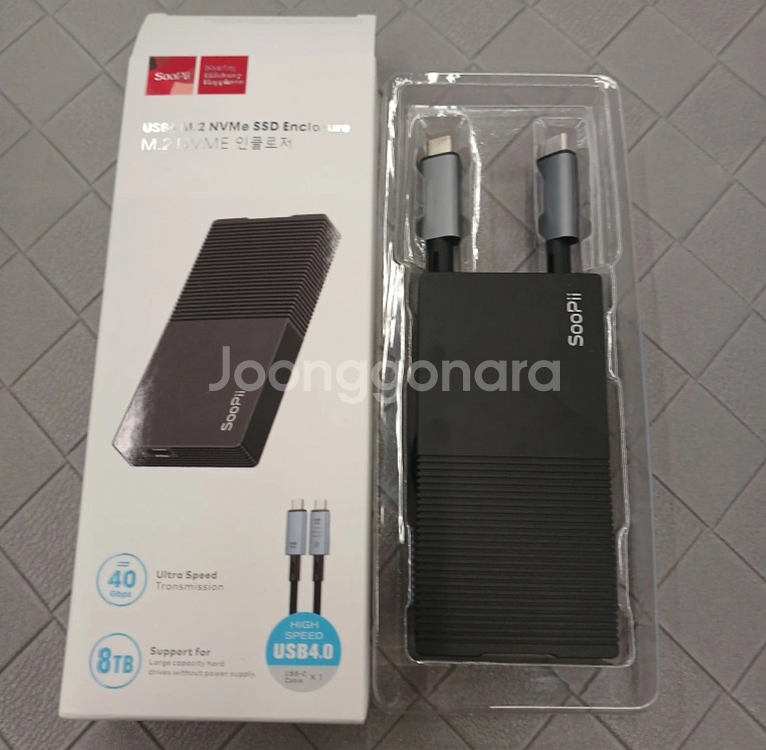 USB4 썬더볼트4 NVMe SSD--0