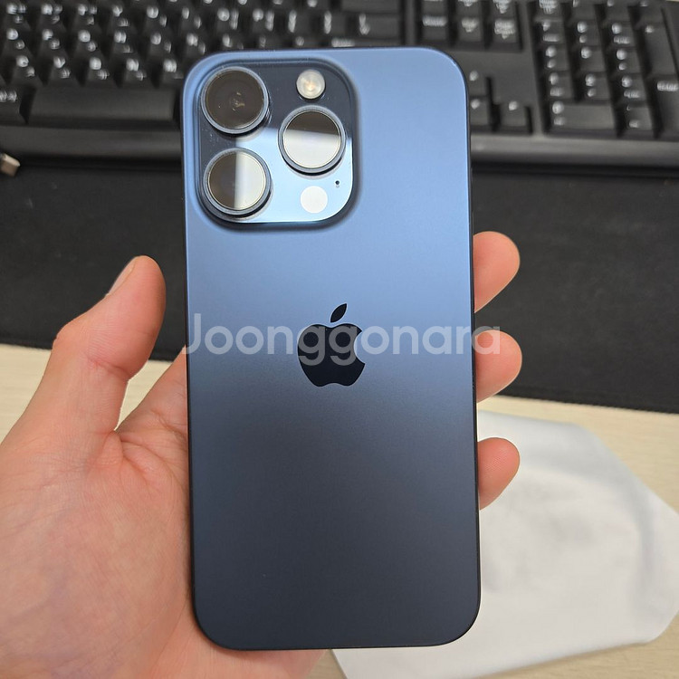 아이폰 15 Pro 256GB 블루--5
