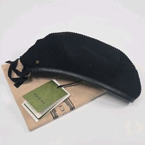 구찌 GG 크로셰 베레모 ( 57cm )