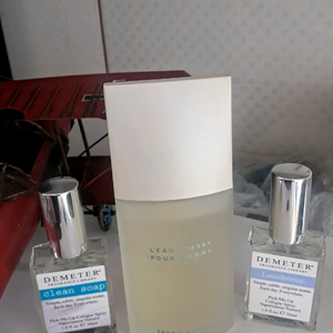 안쓰는향수3개.명품.이세이미야케.75ml.데메테르2개