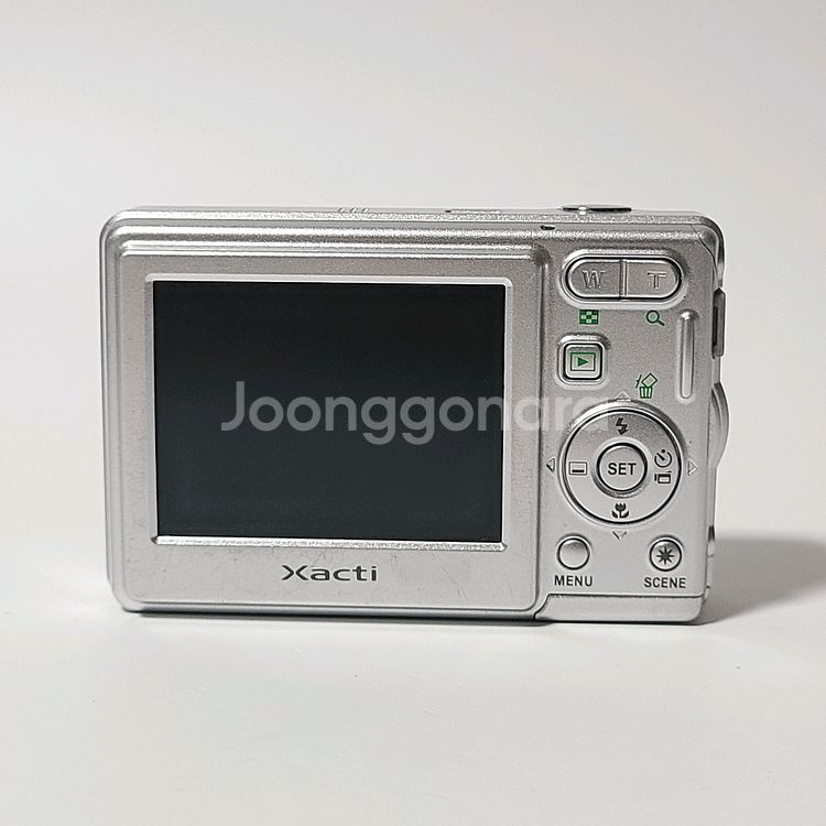 빈티지 산요 작티 DSC-S7 디지털 카메라 디카--3