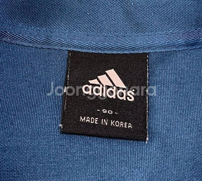 아디다스 청록 블루 레몬 여자 트랙탑 져지집업 90/S--3