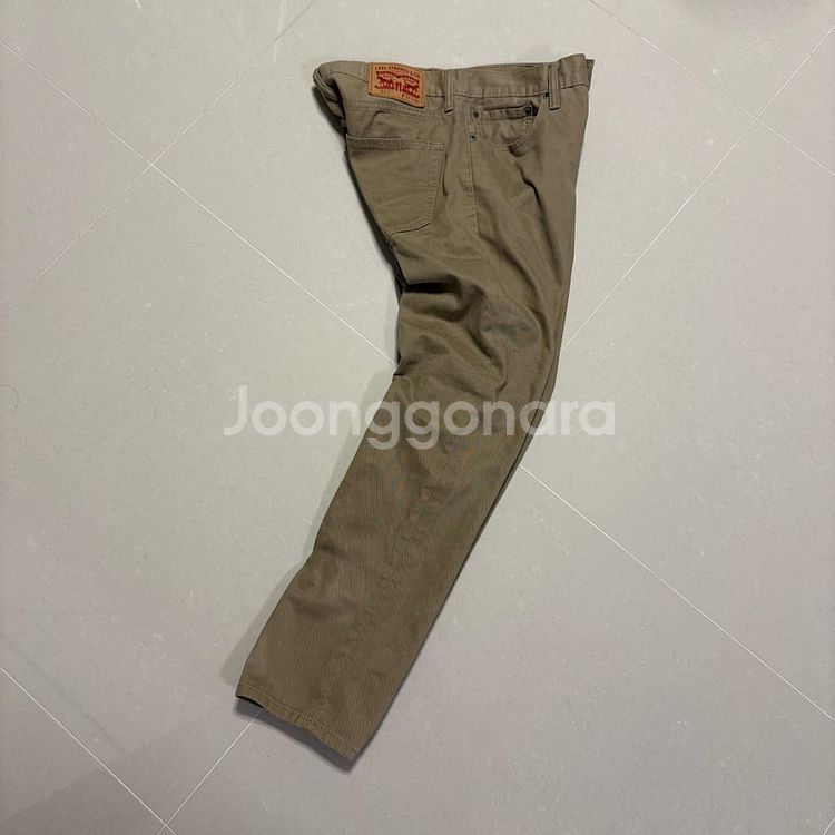 정품 리바이스 베이지 치노팬츠 면바지 31인치--3