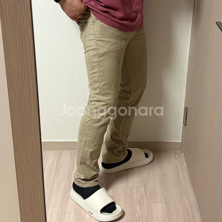 정품 리바이스 베이지 치노팬츠 면바지 31인치--1