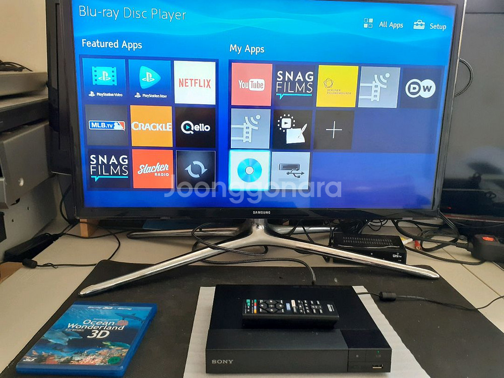 SONY 3D 블루레이 플레이어 BDP-S1500 팝니--3
