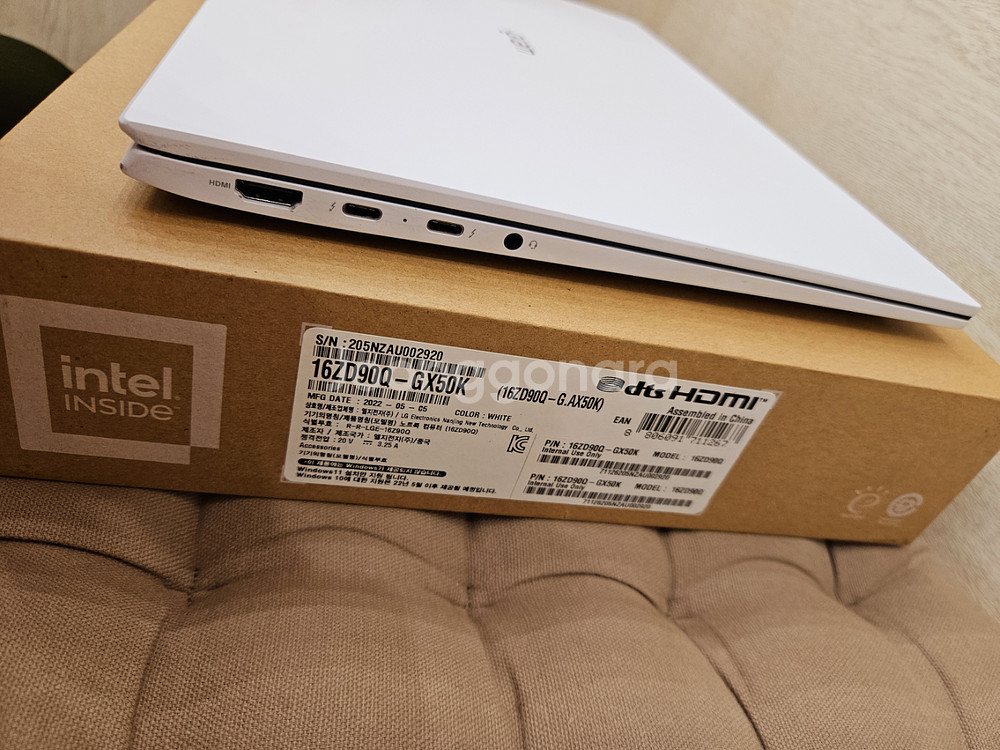 LG 그램 노트북 i5 12세대 16ZD90Q--5