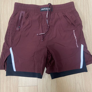 Alphalete 남성 2-in-1 반바지