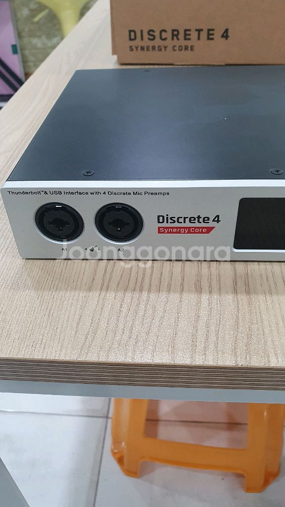 오디오인터페이스디스크리트4시너지코어--9