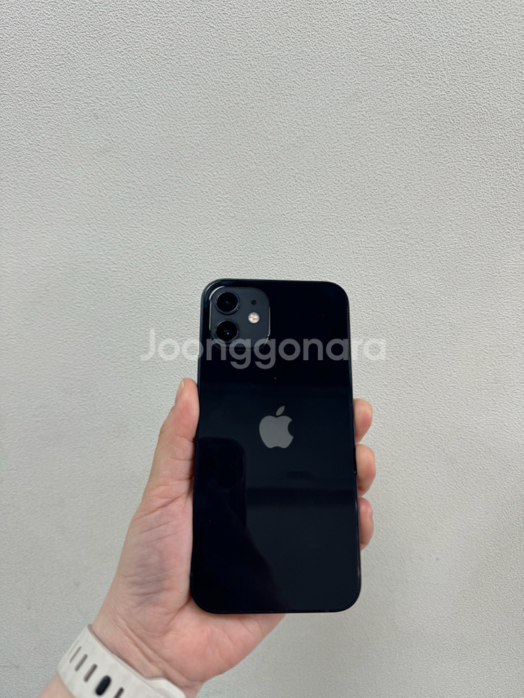 (부산중고폰) 아이폰12 블랙 128기가 공기계판매해요--1