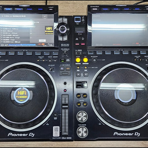 파이오니아 CDJ-3000 2덱 + DJM-A9 1덱