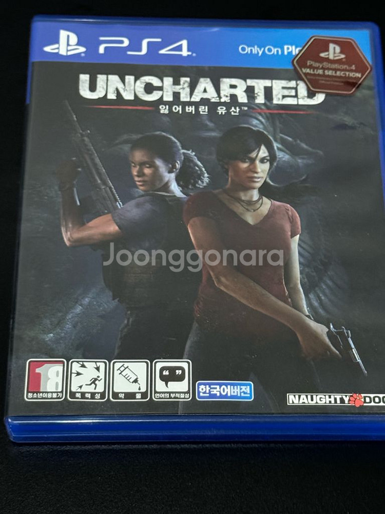 ps4타이틀 언차티드4 한정판, 잃어버린유산--1