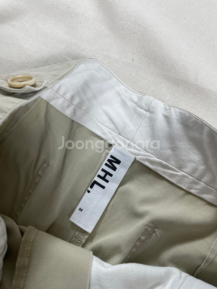 MHL 마가렛호웰 코튼 팬츠 30--2