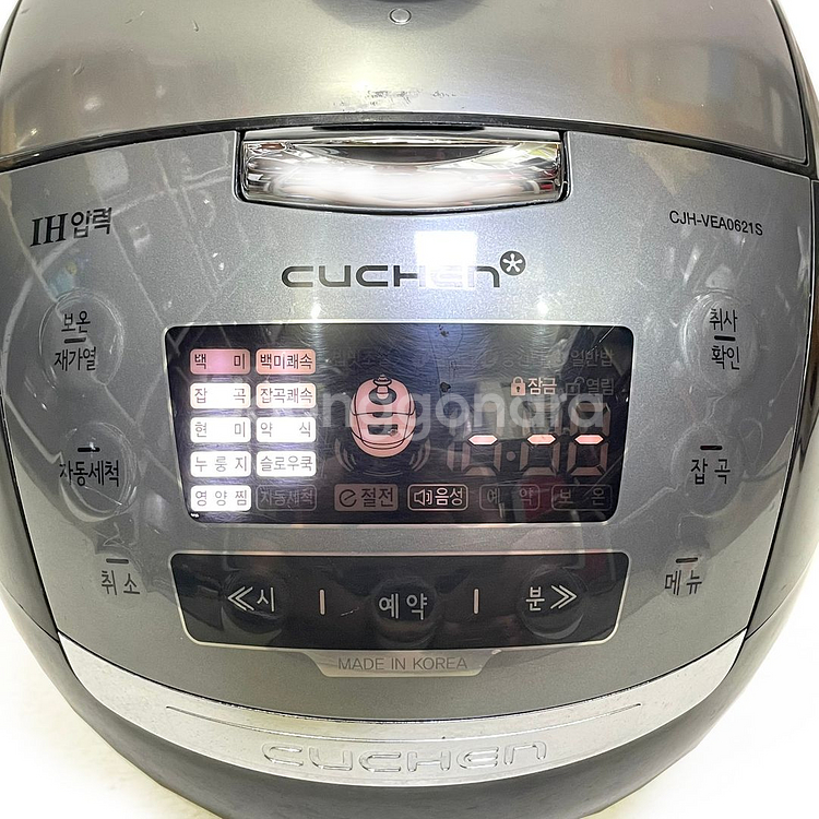 쿠첸 6인용 압력밥솥 CJH-VEA0621S--1