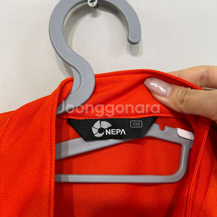 네파 남성 반팔 반집업 티셔츠 105--1