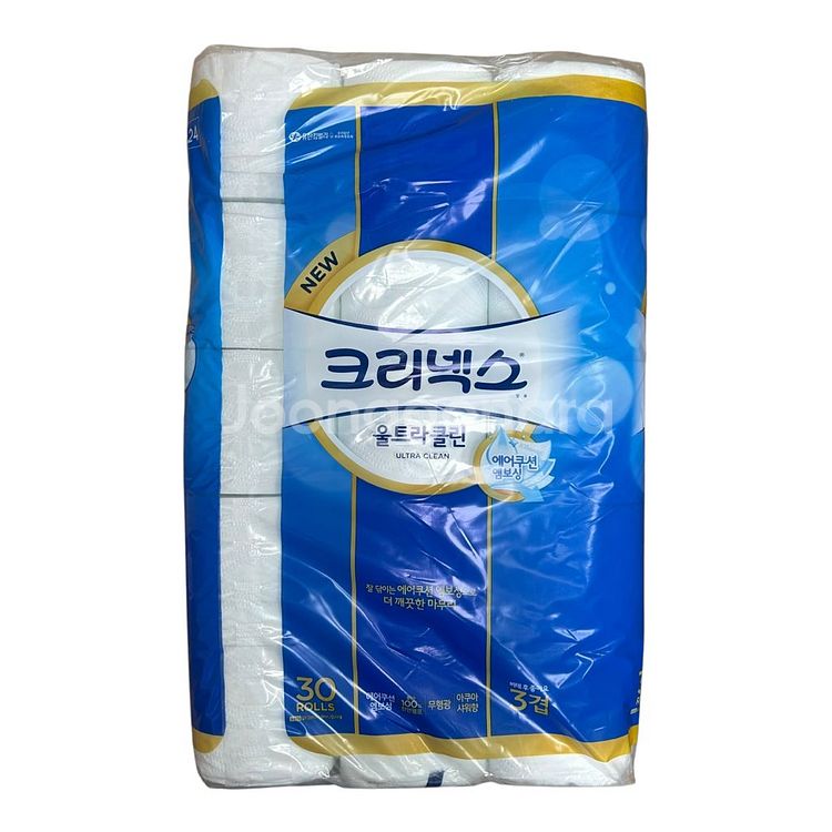 미개봉 크리넥스 3겹 울트라클린 25m 24롤--2