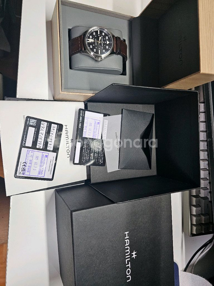 해밀턴 카키 파일럿 에비에이션 39 팝니다(내용수정)--1