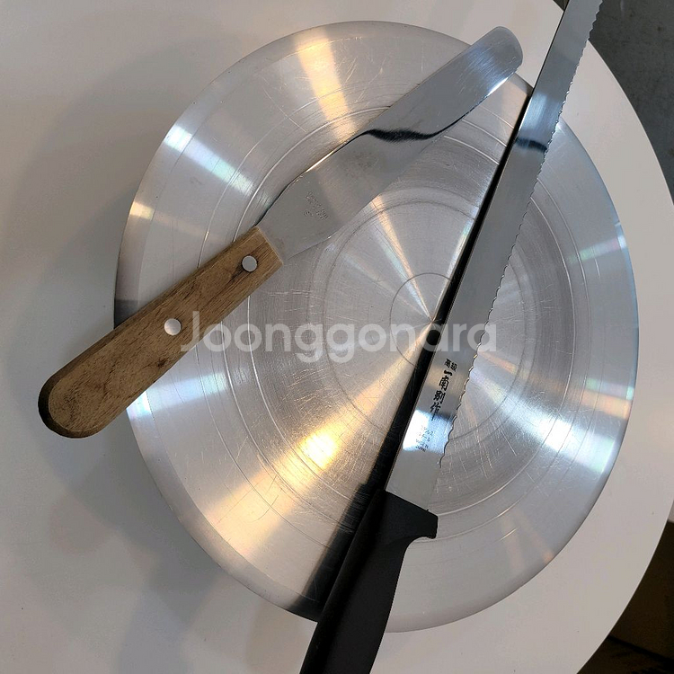 케이크 돌림판 빵칼 스패출러--0