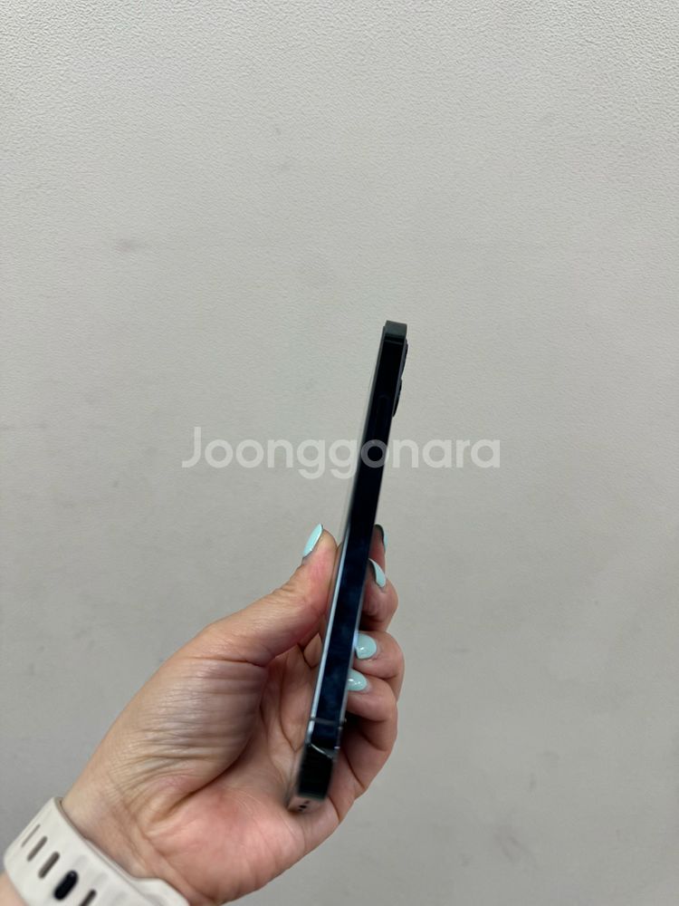 (부산중고폰)아이폰12프로 블루 256기가 판매해요--2