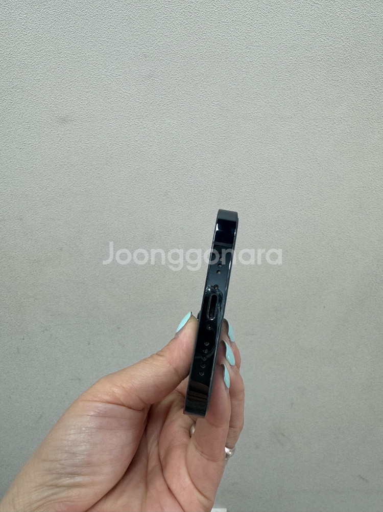 (부산중고폰)아이폰12프로 블루 256기가 판매해요--4