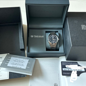 태그호이어 까레라 5 데이트 39mm 청판