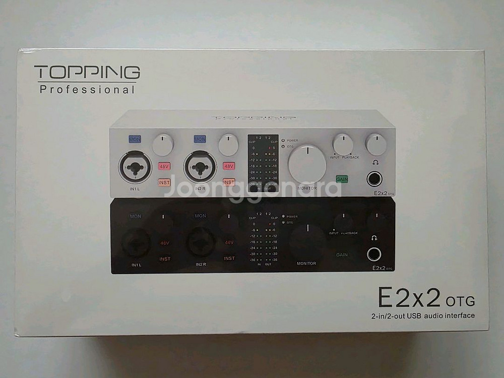 토핑 TOPPING E2x2 OTG 오디오 인터페이스--0