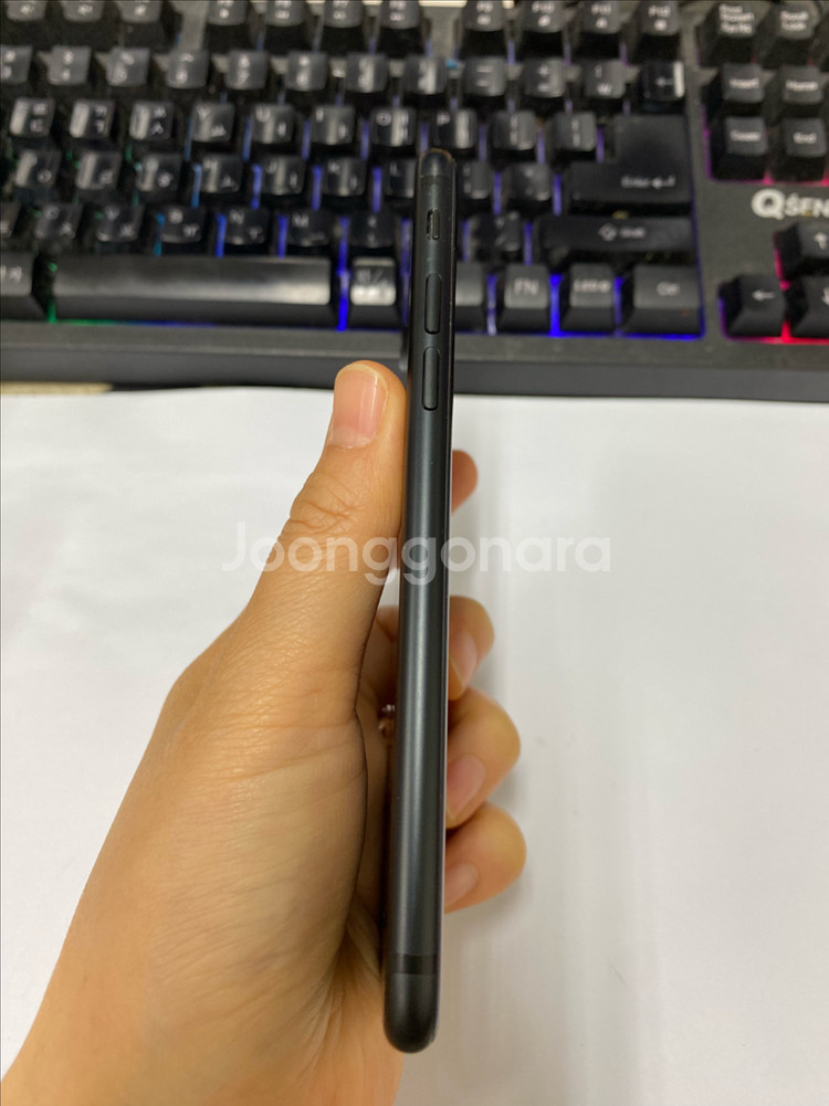 아이폰7 매트블랙 외관깔끔 32G 카메라무음 대량가능--4