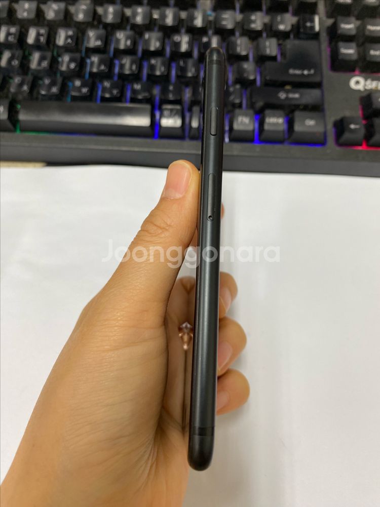 아이폰7 매트블랙 외관깔끔 32G 카메라무음 대량가능--5