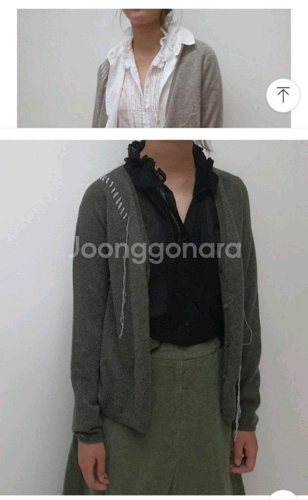 넬 루이핀턱 넥 (블랙)--3