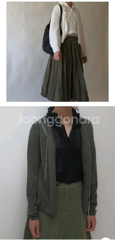 넬 루이핀턱 넥 (블랙)--4