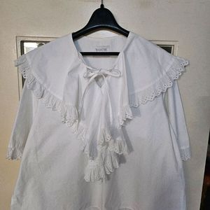 보카바카 레이스 프릴 블라우스 F