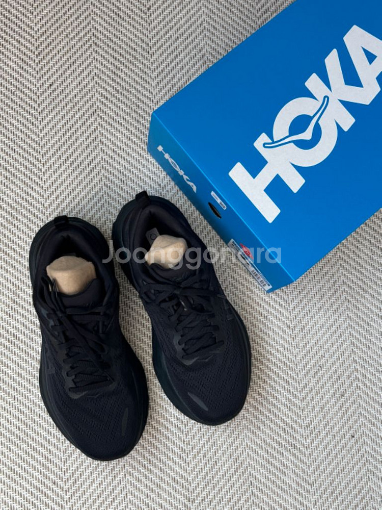 [새상품] 호카 본디8 와이드 블랙 260--3
