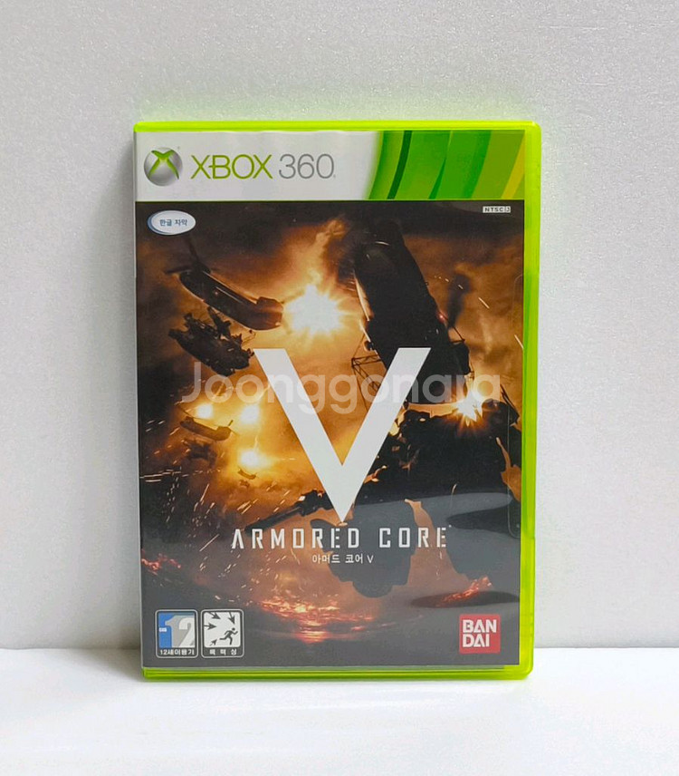 XBOX360 최저가 정발 아머드코어V 프롬의 역작--0