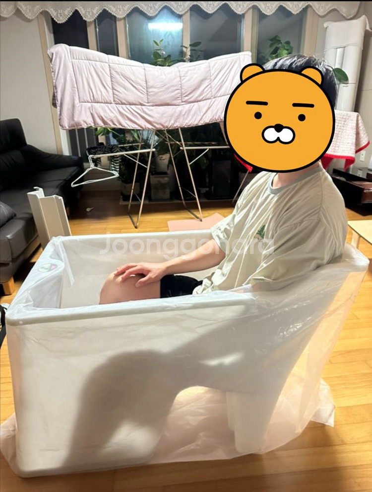 벨리바스 반신욕조(덮개 포함)--3